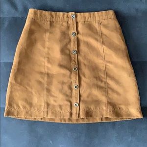 Button down Mini Skirt